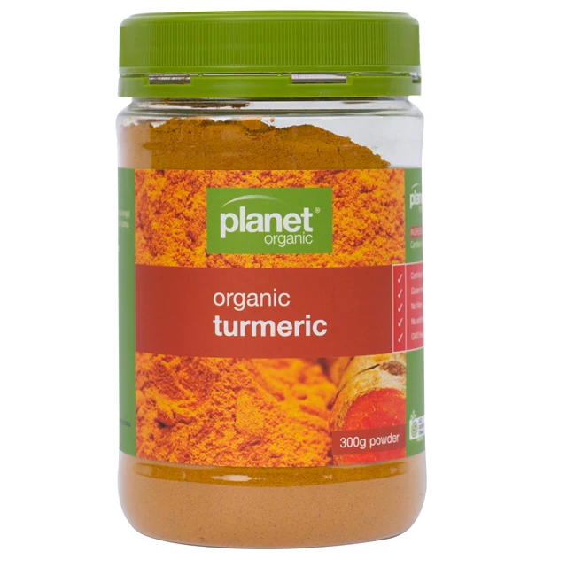 Planet Organic Turmeric Powder 60g Or 300g, No Added Colours Or Dyes - Image 2
