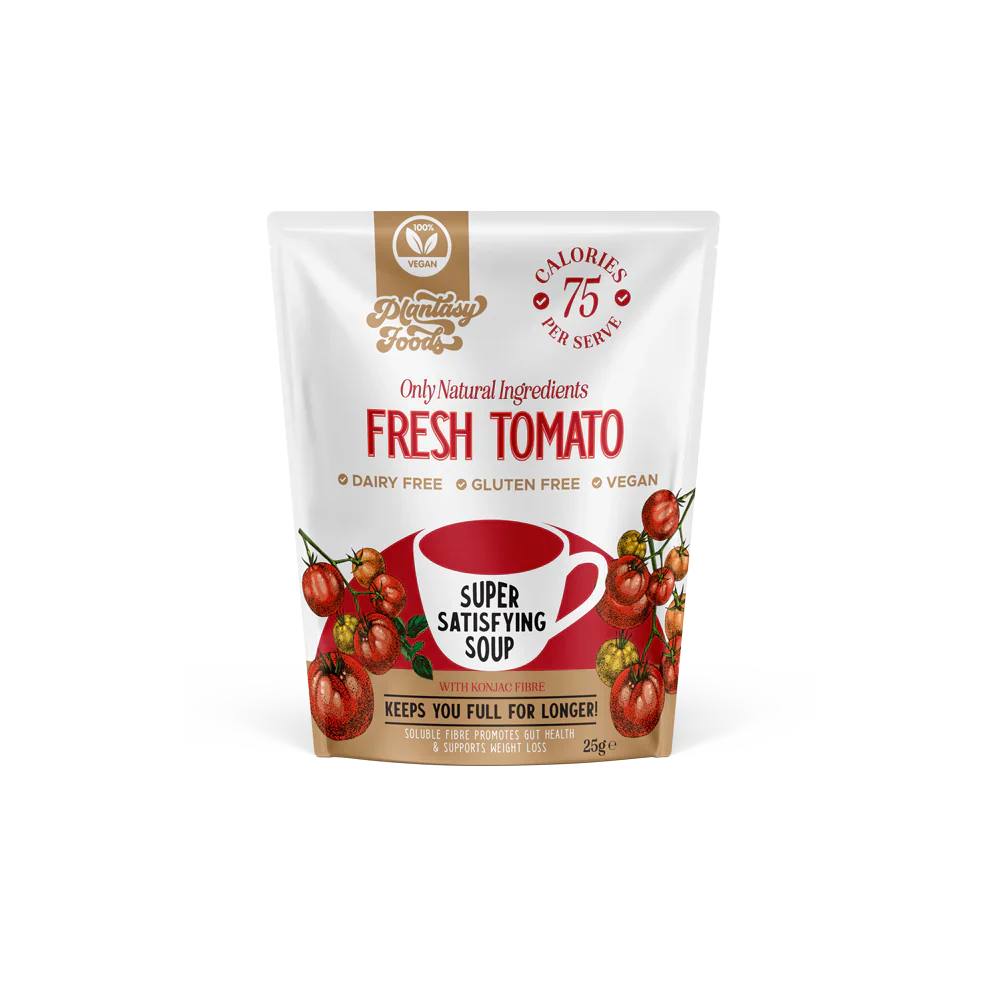 Plantasy Foods The Good Soup 25g Sachet, Fresh Tomato With Only 75 Calories