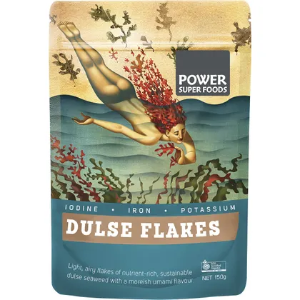 Power Super Foods Certified Organic Atlantic Dulse Flakes 40g Or 150g, Wild Hand Harvested - Image 3