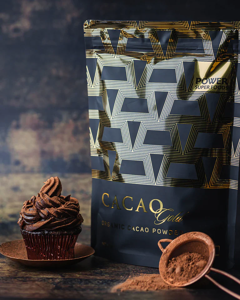 Power Super Foods Cacao Gold Powder 225g Or 450g, Certified Organic & Keto Friendly - Image 3