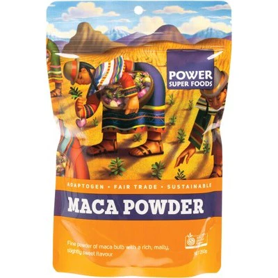 Power Super Foods Certified Organic Maca Powder 250g, 500g Or 1kg, Certified Organic