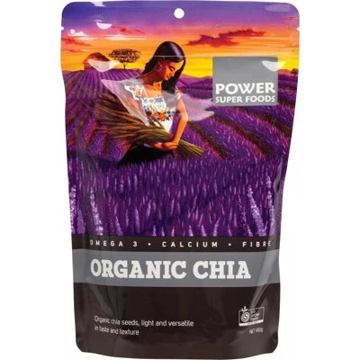 Power Super Foods Chia Seeds "The Origin Series" 200g, 450g Or 950g Certified Organic - Image 2
