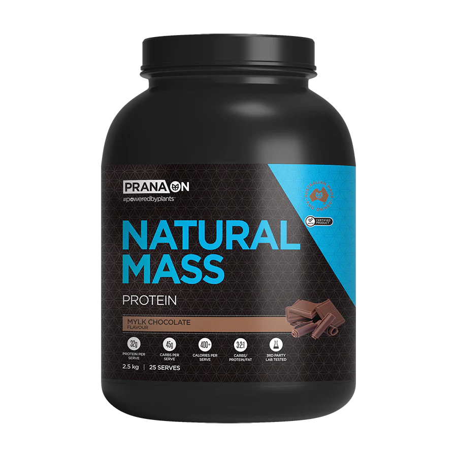 Prana On Natural Mass Protein 1.2kg Or 2.5kg, Mylk Chocolate - Image 2
