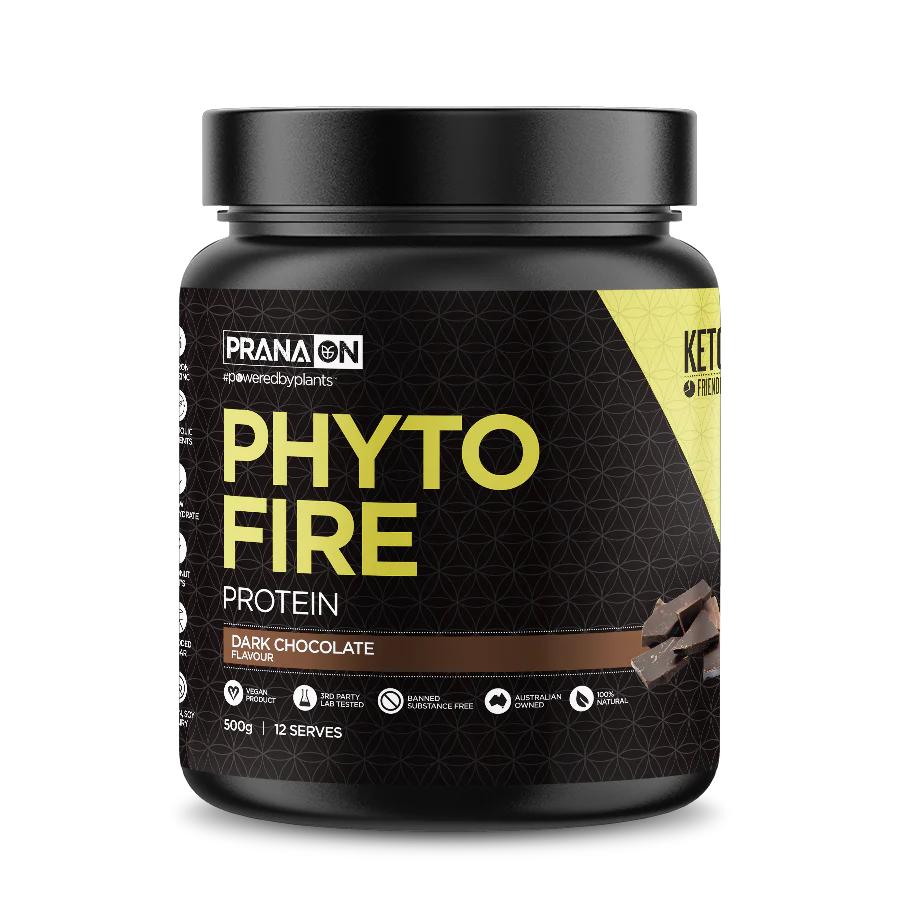 Prana On Phyto Fire Protein 500g, 1.2kg Or 2.5kg, Dark Chocolate - Image 2