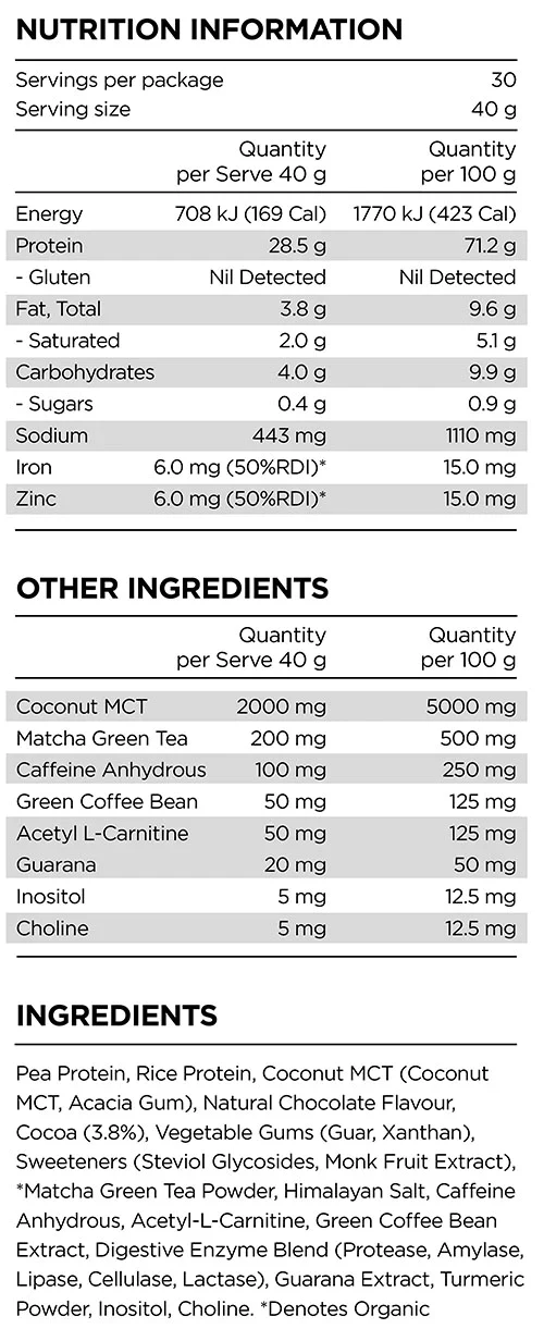 Prana On Phyto Fire Protein 500g, 1.2kg Or 2.5kg, Dark Chocolate - Image 4