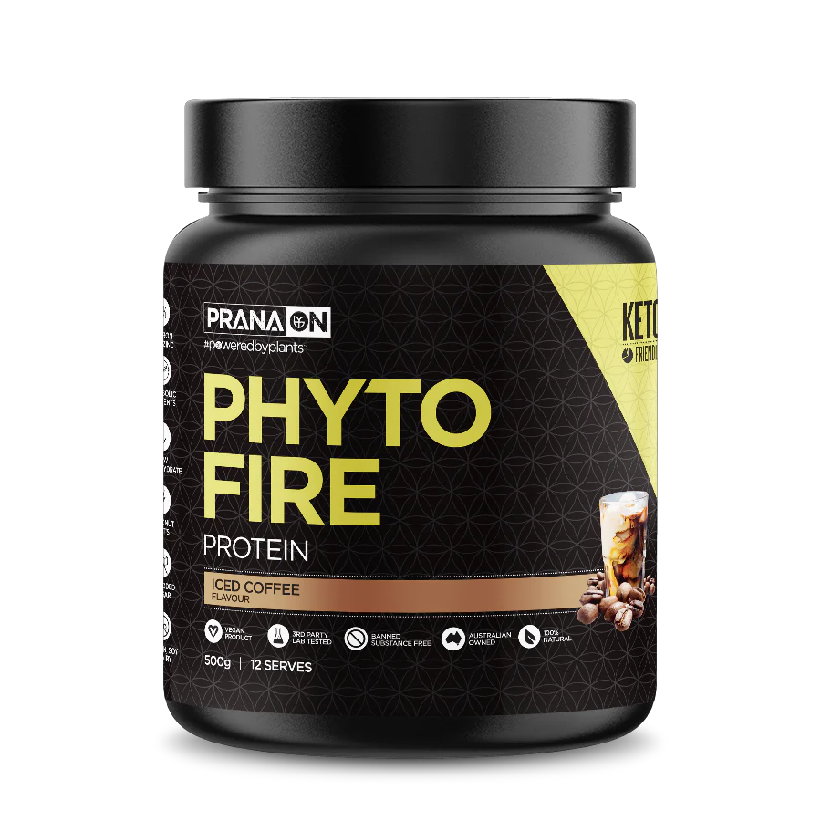 Prana On Phyto Fire Protein 500g, 1.2kg Or 2.5kg, Iced Coffee - Image 2