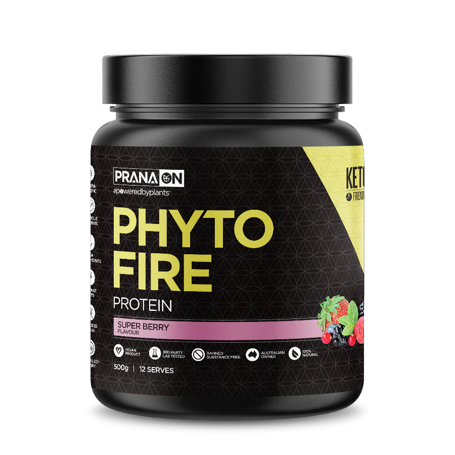 Prana On Phyto Fire Protein 500g, 1.2kg Or 2.5kg, Super Berry - Image 2