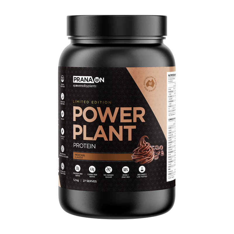 Prana On Power Plant Protein 1.2kg, Mocha {Limited Edition}