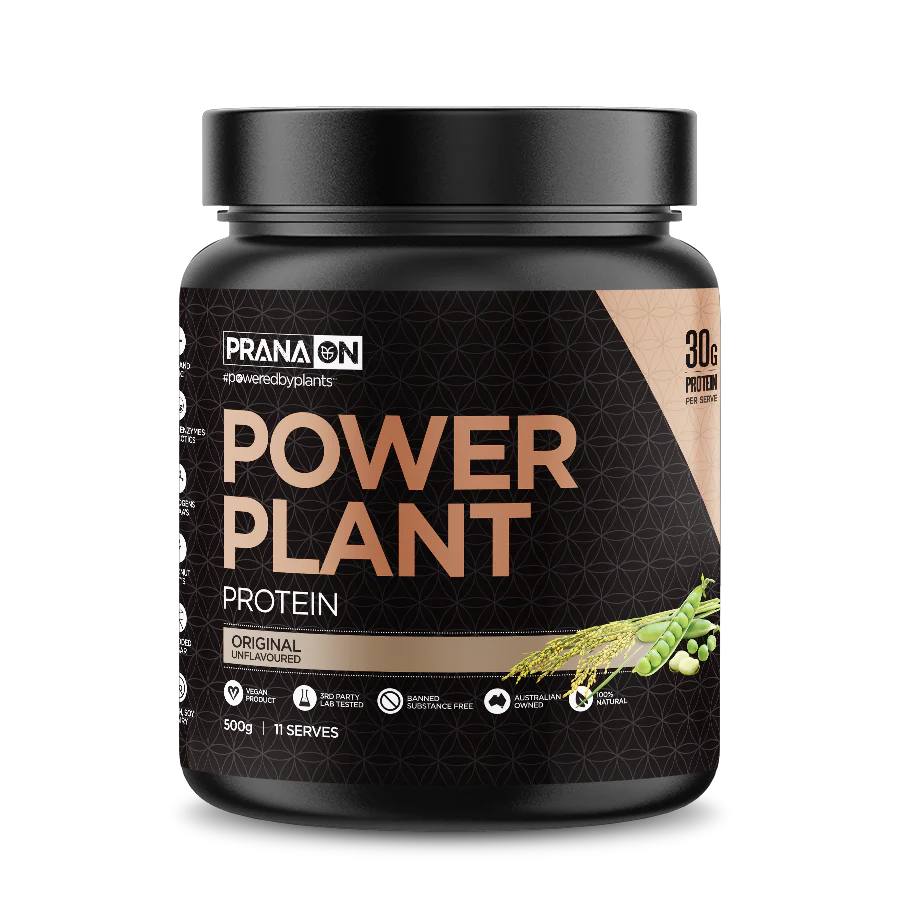 Prana On Power Plant Protein 500g, 1.2kg Or 2.5kg, Original {Unflavoured} - Image 2