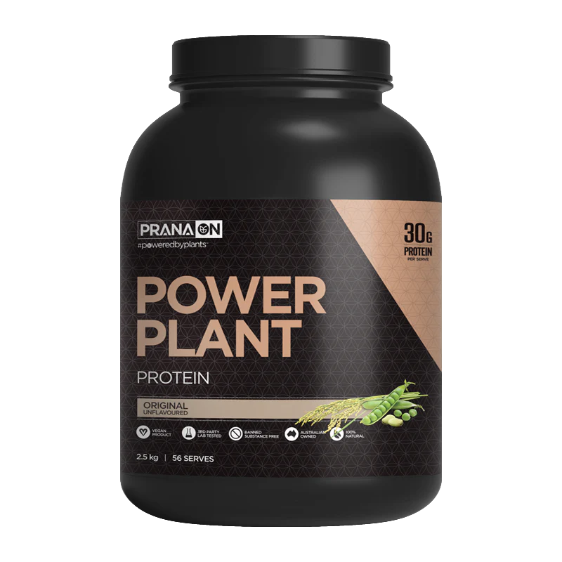 Prana On Power Plant Protein 500g, 1.2kg Or 2.5kg, Original {Unflavoured} - Image 3