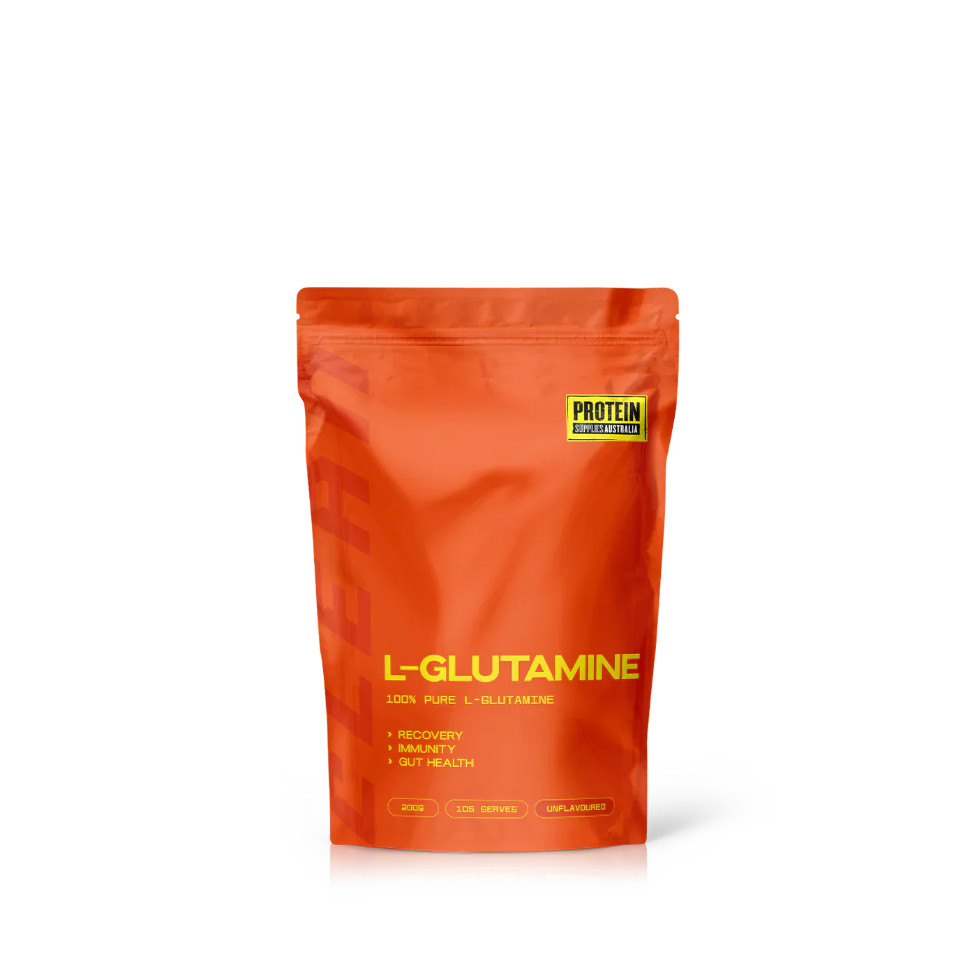 Protein Supplies Australia Plant Based L-Glutamine 200g Or 500g, 100% Pure - Image 2