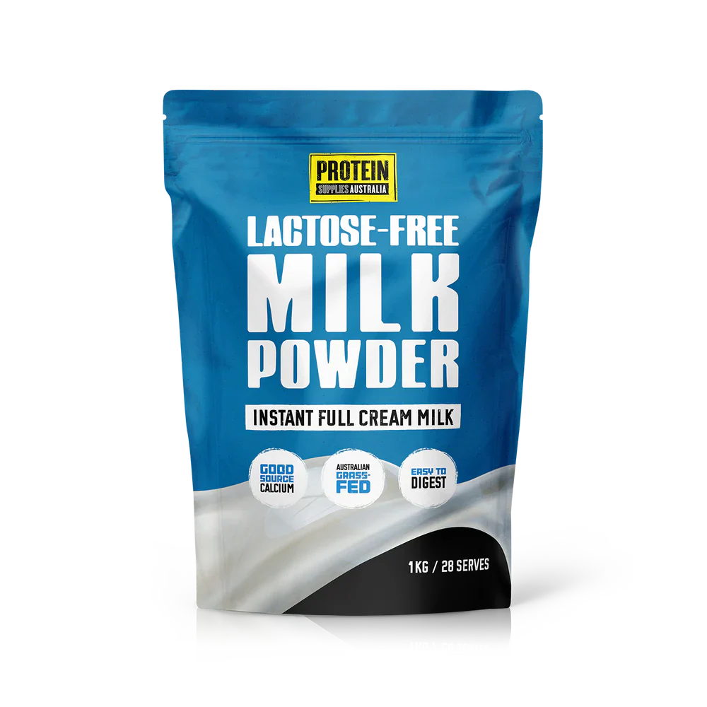 Protein Supplies Australia Lactose-Free Instant Milk Powder 1kg, Made Using Australian Milk - Image 2
