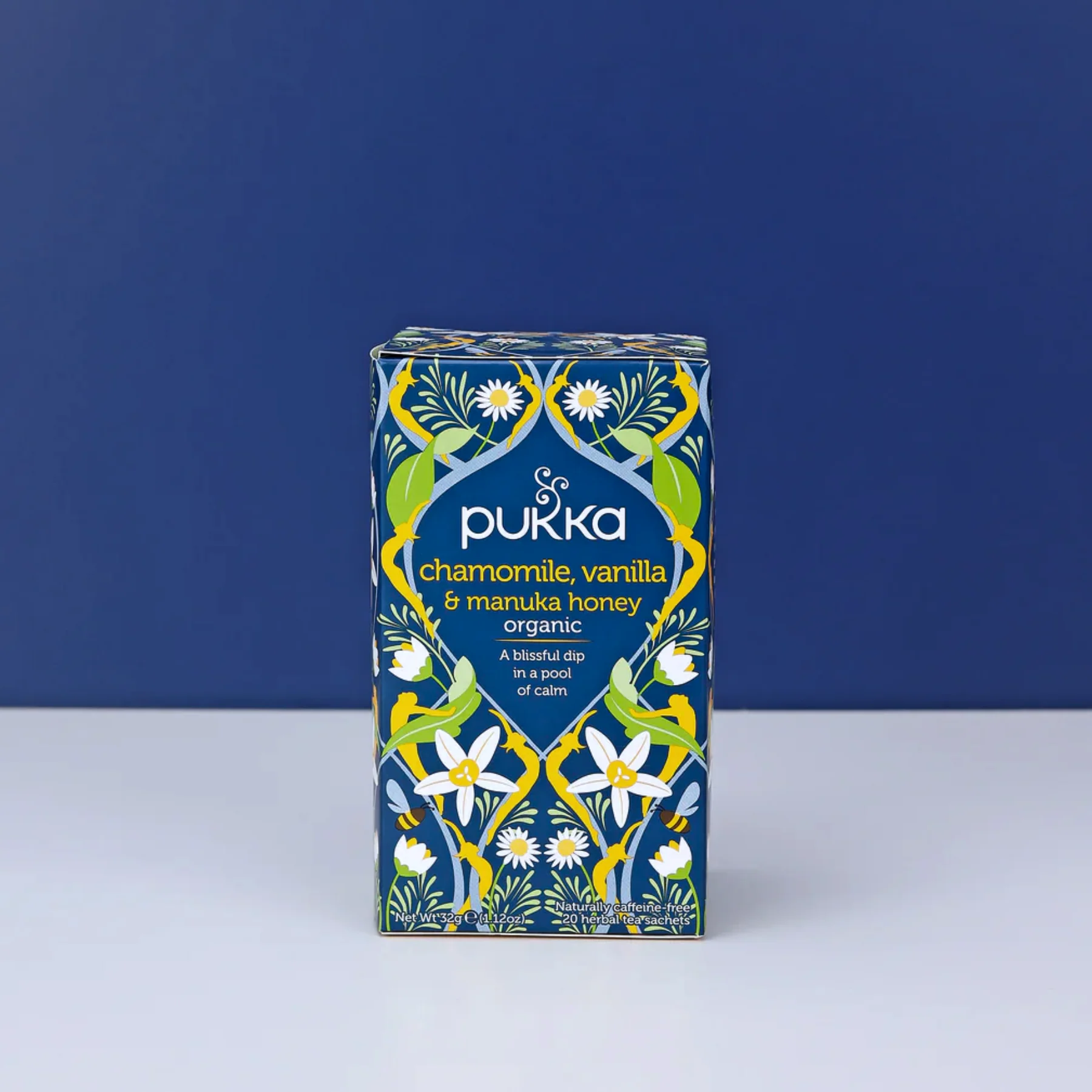 Pukka Herbs 20 Herbal Tea Bags, Chamomile Vanilla & Manuka Honey - Image 2