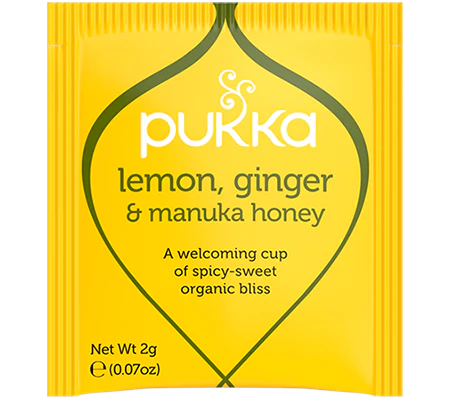 Pukka Herbs 20 Herbal Tea Bags, Lemon, Ginger & Manuka Honey - Image 3