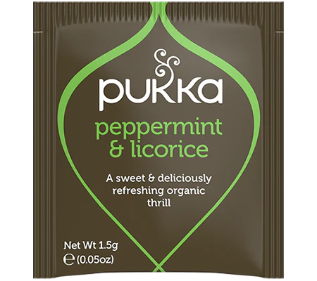Pukka Herbs 20 Herbal Tea Bags, Peppermint & Licorice - Image 6