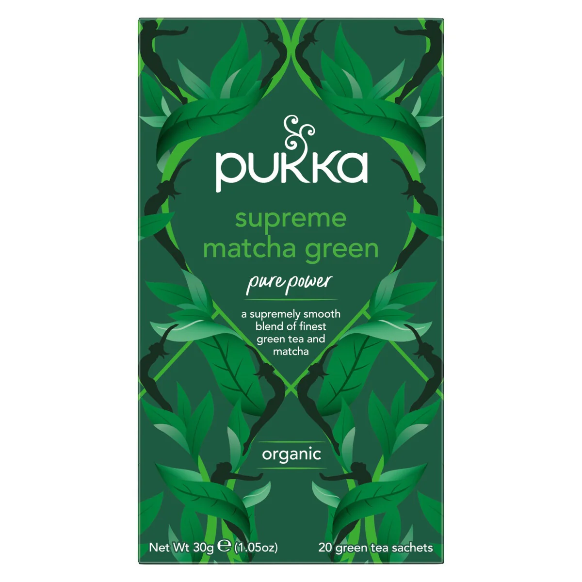 Pukka Herbs 20 Herbal Tea Bags, Supreme Matcha Green - Image 2