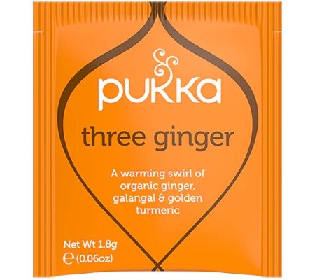 Pukka Herbs 20 Herbal Tea Bags, Three Ginger - Image 3