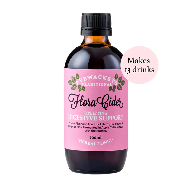 Pyewacket's Traditional Flora Cider Herbal Tonic 200mL Or 500mL, Digestive Support & Uplifting - Image 2