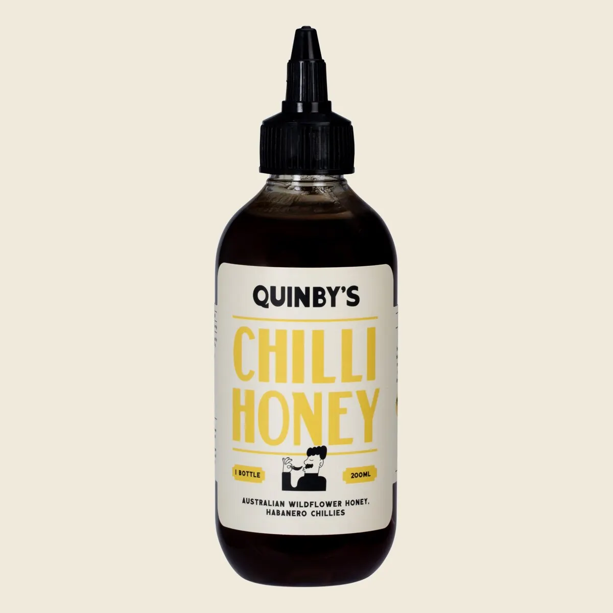 Quinby's Chill Honey 200mL, Perfect For Hard Cheese