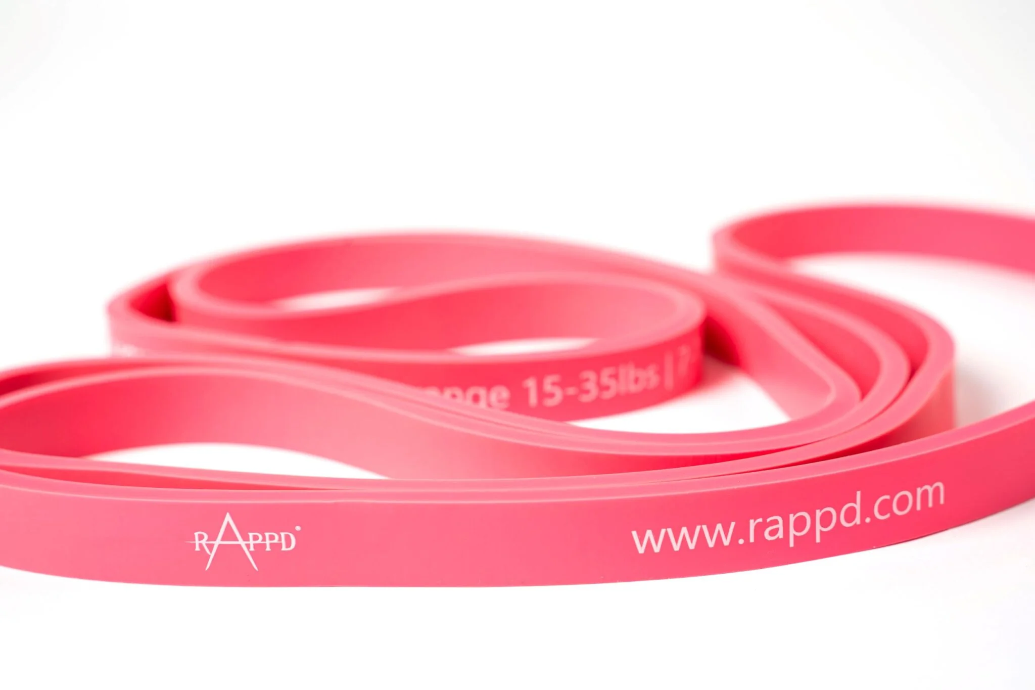 Rappd PRO Resistance Band, Light (Pink) Feel The Difference! - Image 3