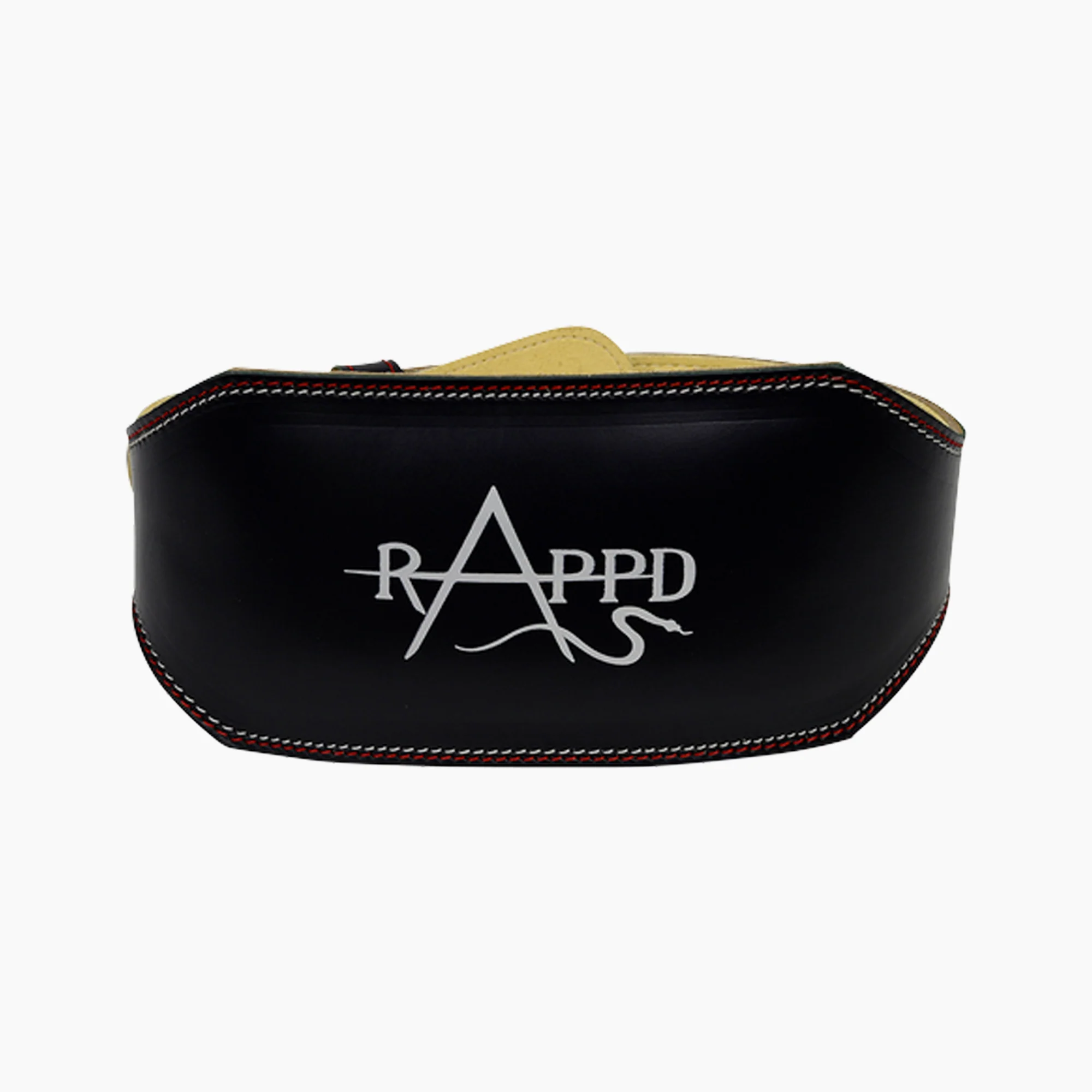 Rappd PRO SERIES 6" Leather Weight Lifting Belt, Quick Release Stainless Steel Buckle - Image 2