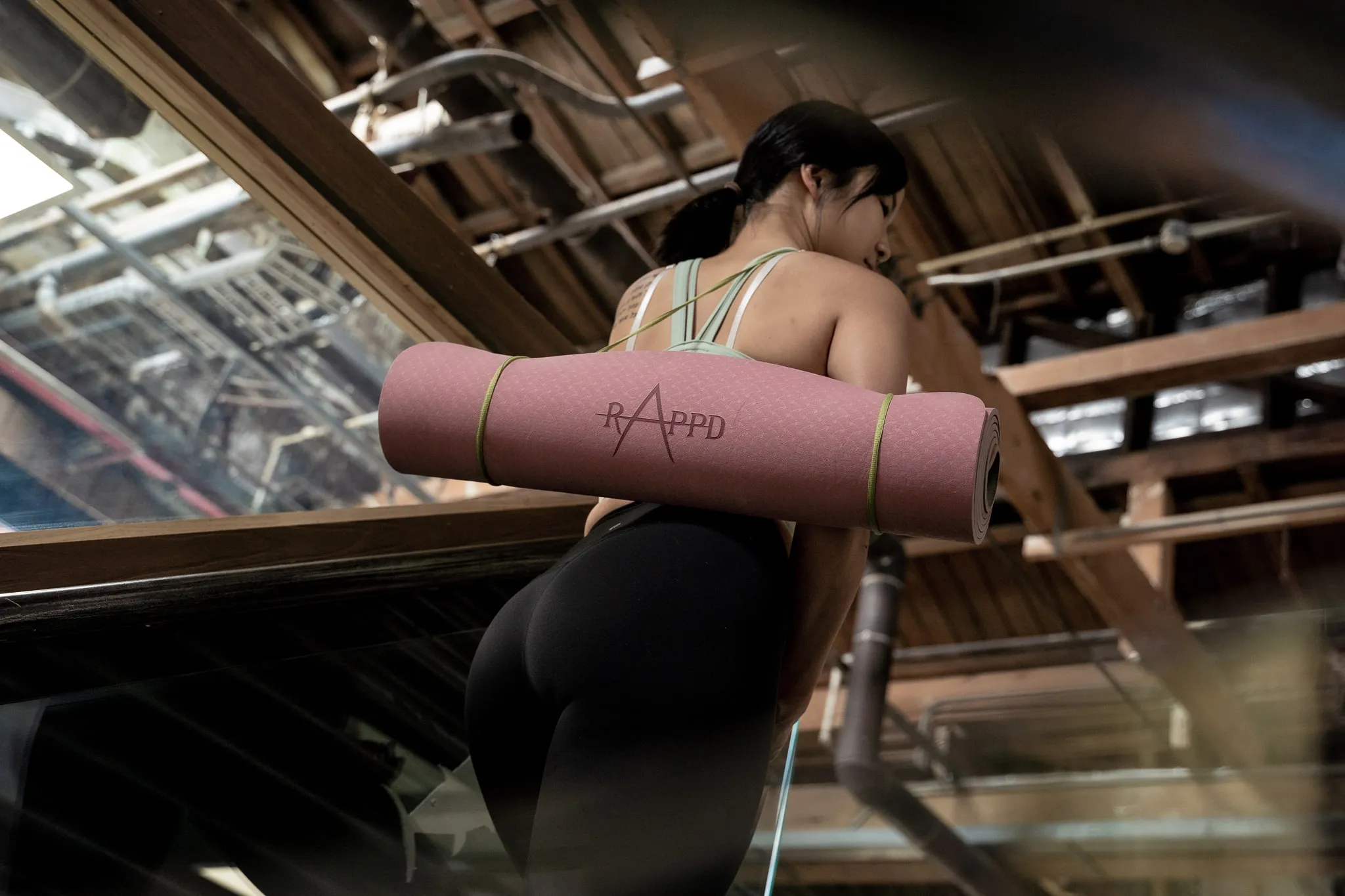 Rappd TPE Exercise Mat 6mm Thickness, With A Non-Slip Surface - Image 2