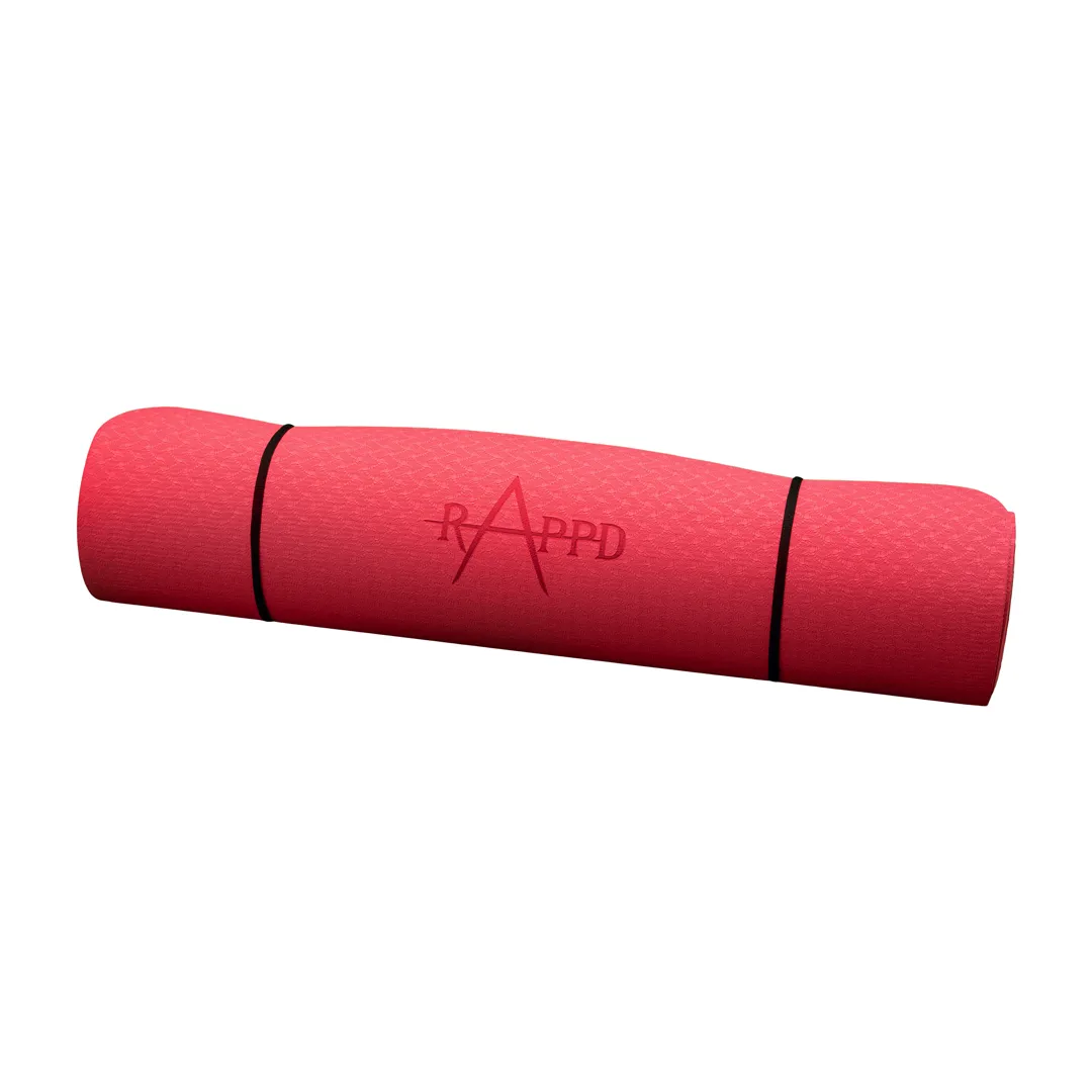 Rappd TPE Exercise Mat 6mm Thickness, With A Non-Slip Surface - Image 5