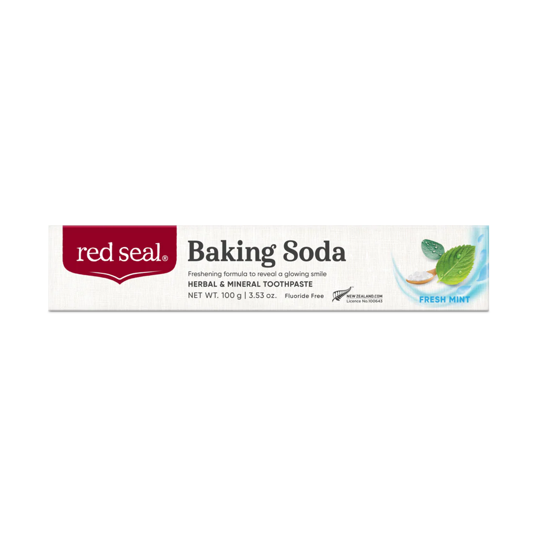 Red Seal Baking Soda Toothpaste 100g, With Fresh Mint - Image 3
