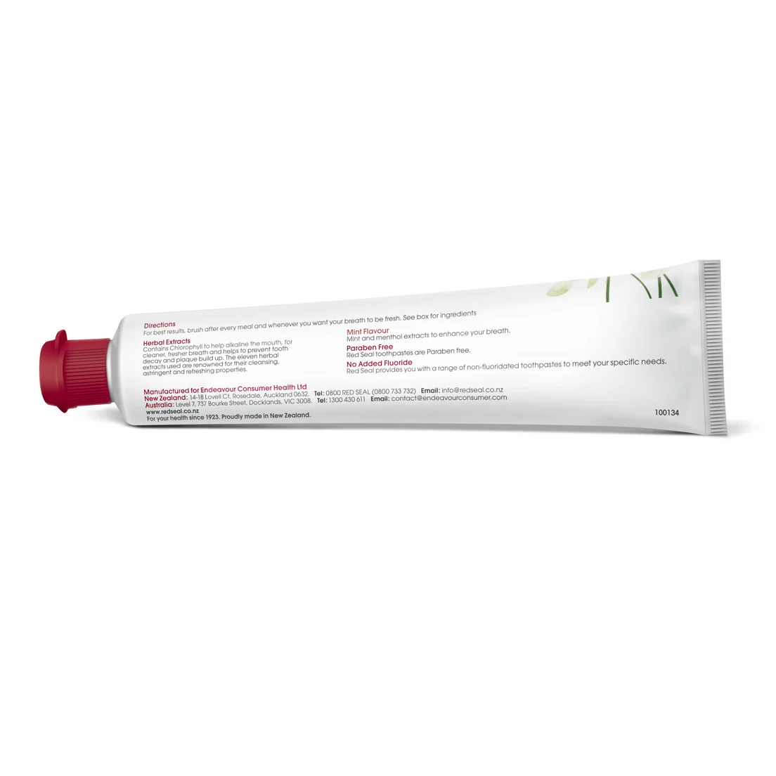 Red Seal Herbal Toothpaste 100g, A Formula To Help Fight Plaque - Image 3