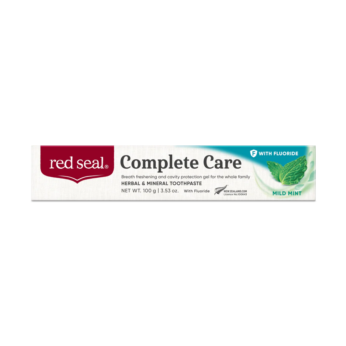 Red Seal Complete Care With Fluoride Toothpaste 100g, With A Mild Mint Flavour - Image 3