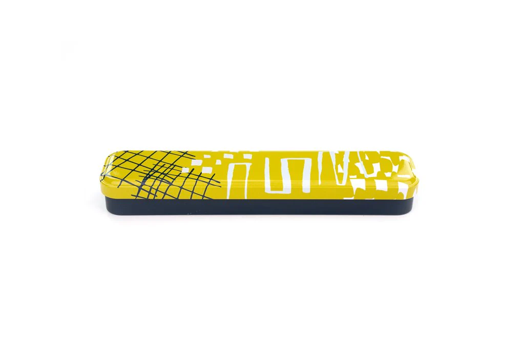 Retro Kitchen Carry Your Cutlery; Stainless Steel Cutlery Set, Abstract Pattern - Image 3
