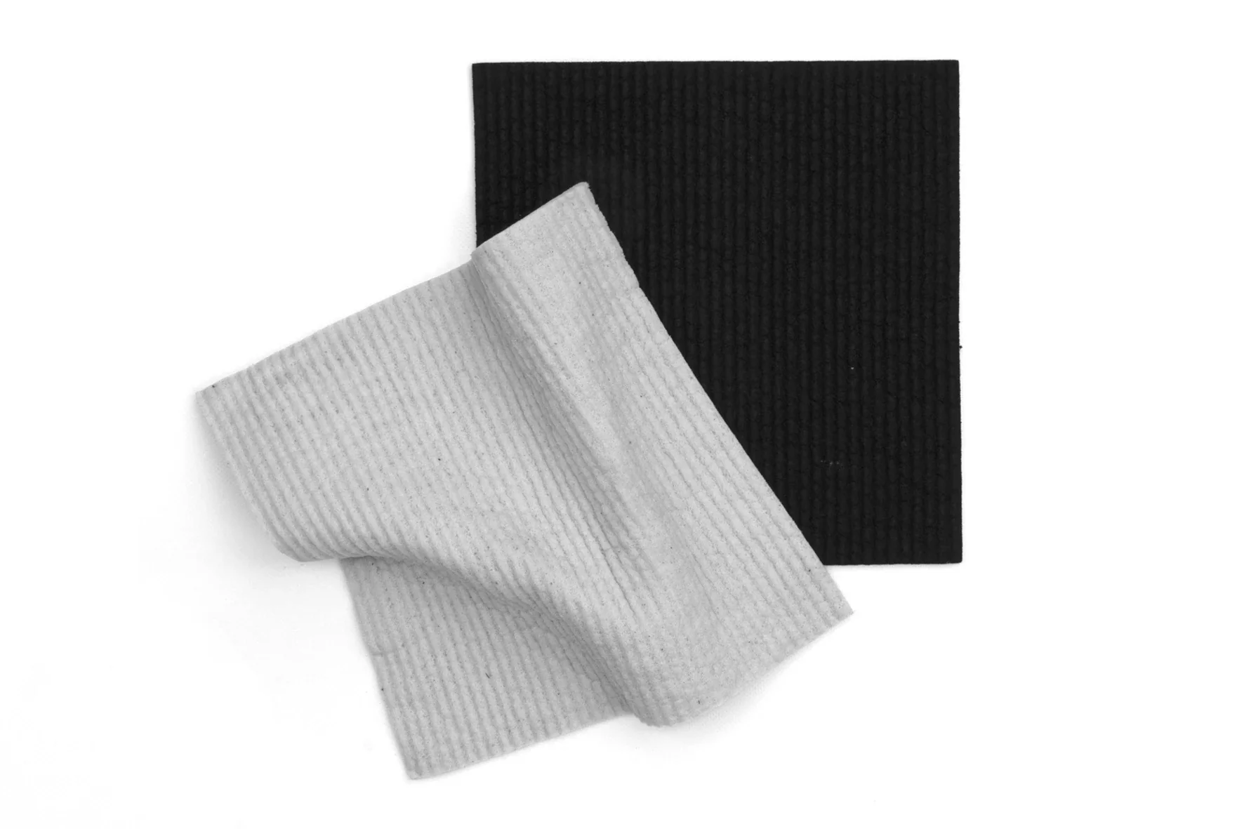 Retro Kitchen Organic Dyed 100% Biodegradable Dishcloth Set x2, Stone - Image 2