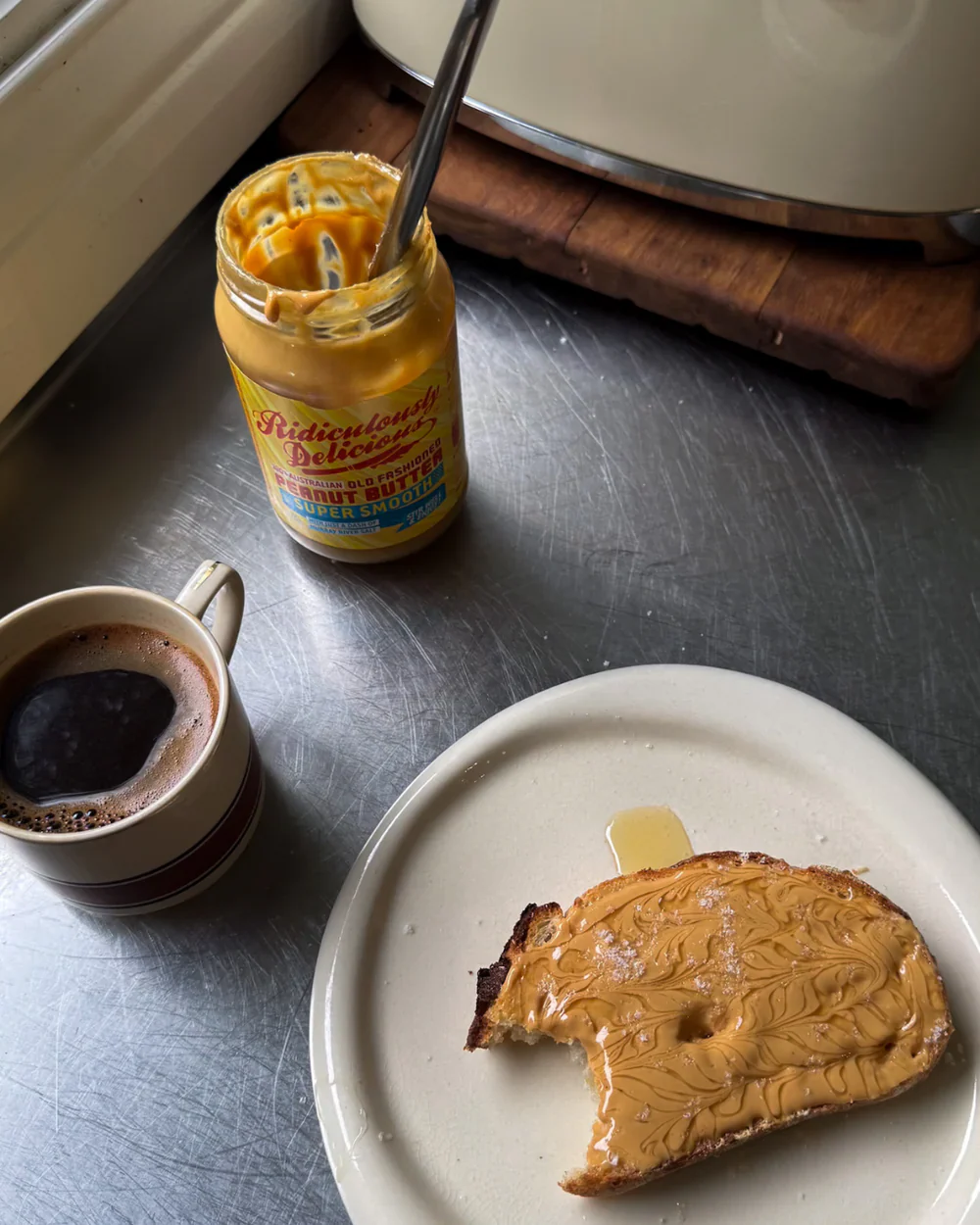 Ridiculously Delicious Super Smooth Old Fashioned Peanut Butter 375g, With A Dash Of Murray River Salt - Image 2