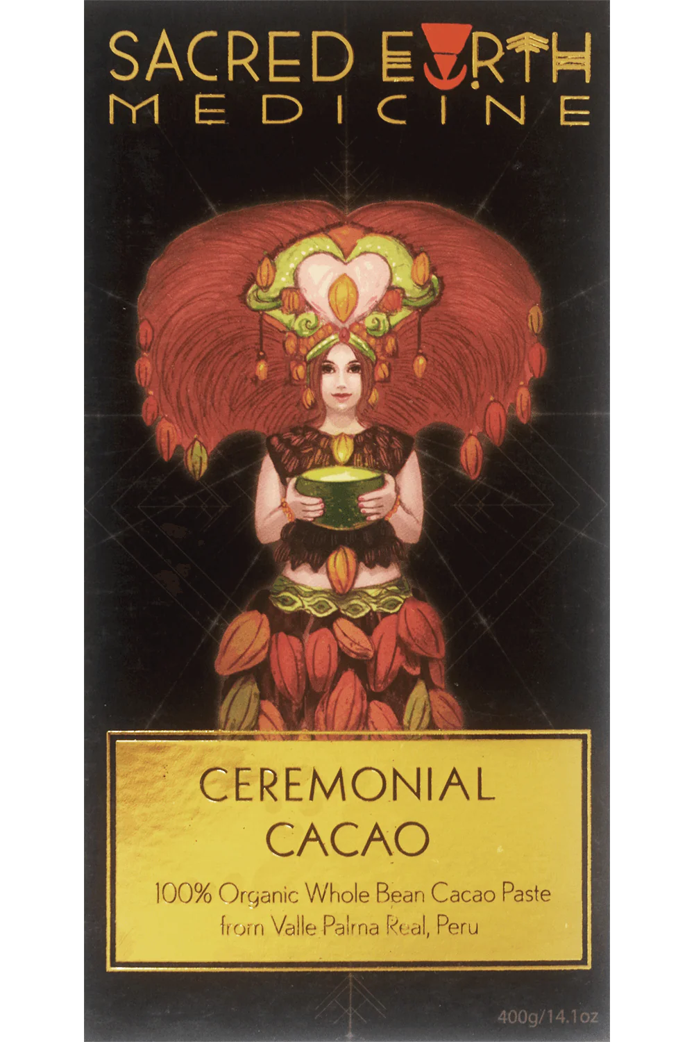 Sacred Earth Medicine Ceremonial Cacao 100g, 200g Or 400g, 100% Pure & Organic - Image 3
