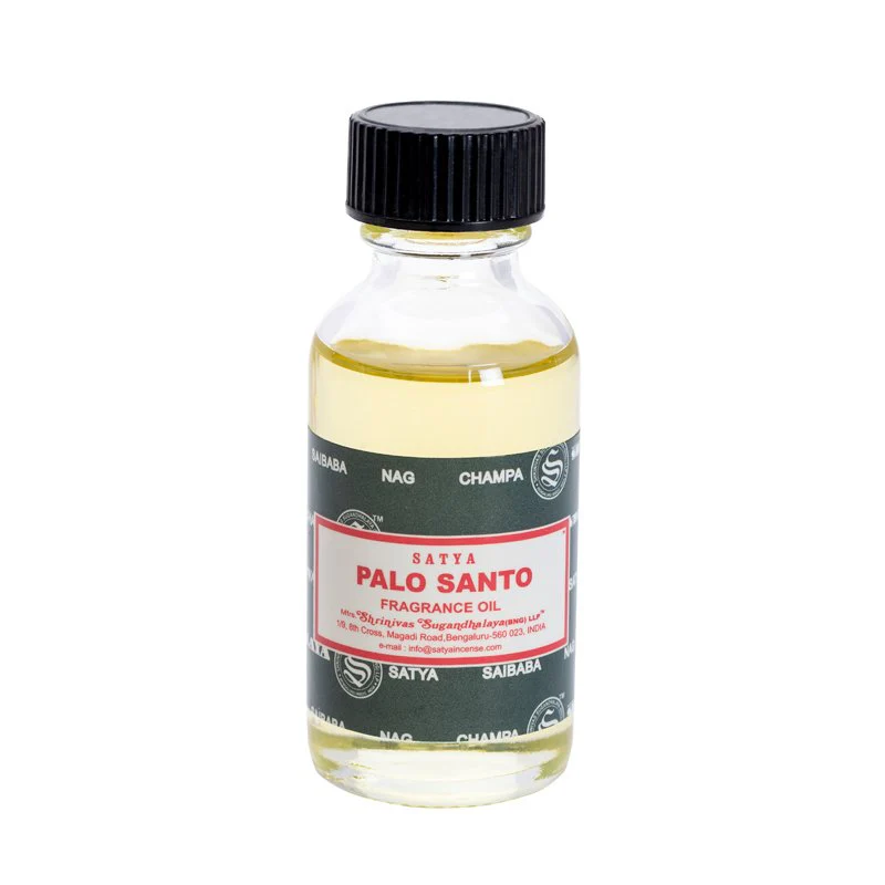 Satya Palo Santo Fragrance Oil 30mL, Soothing & Calming