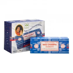 Satya Sai Baba Nag Champa Agarbatti Incense 10g, 15g, 40g Or 250g The Original Hand Rolled In India - Image 3