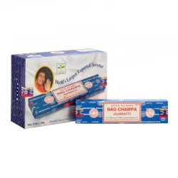 Satya Sai Baba Nag Champa Agarbatti Incense 10g, 15g, 40g Or 250g The Original Hand Rolled In India - Image 4