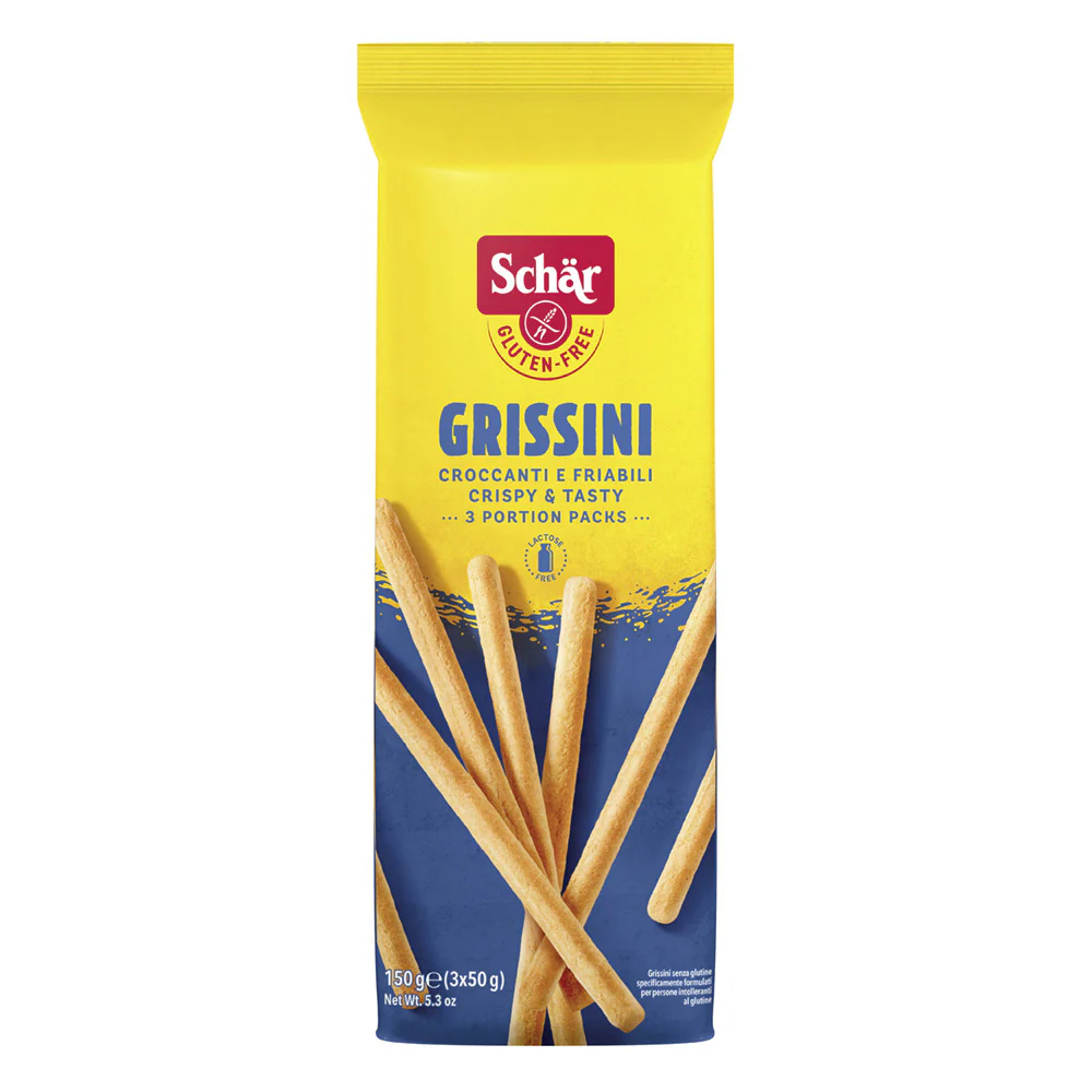 Schar Grissini Breadsticks 150g, Gluten-Free & Vegan - Image 2