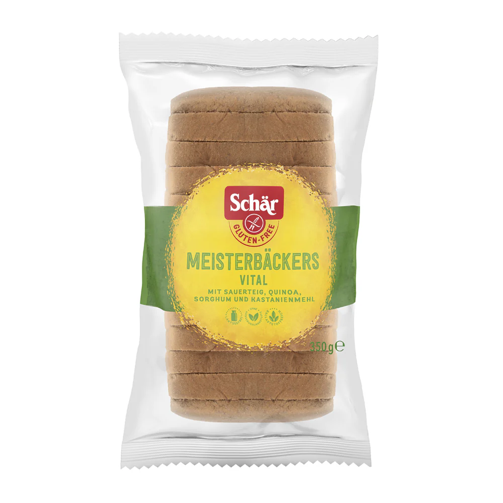 Schar Multigrain Sourdough Bread 300g, Maestro Vital Sliced
