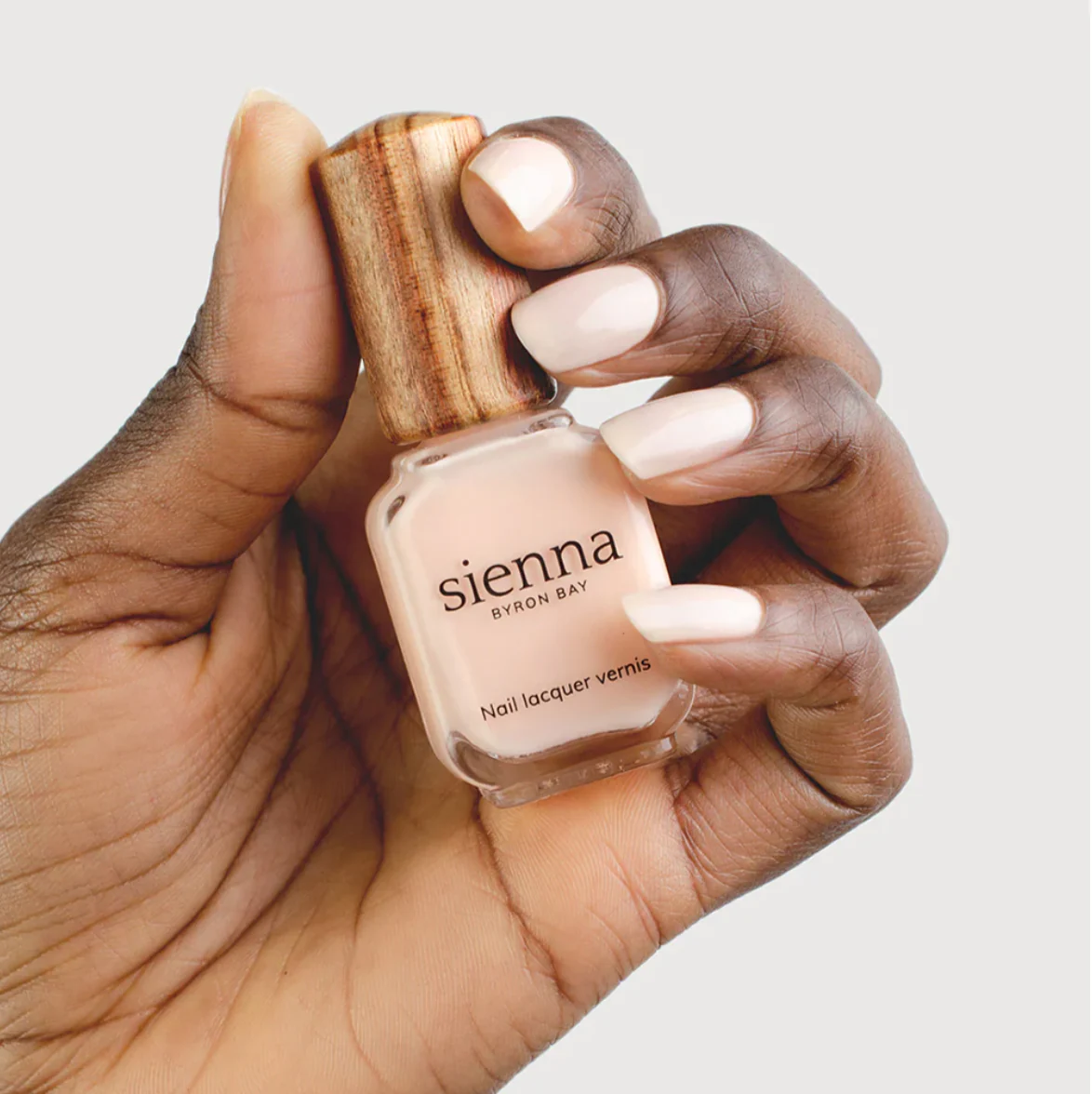 Sienna Byron Bay Nail Polish 10ml, Balance {Nude Peach} - Image 4