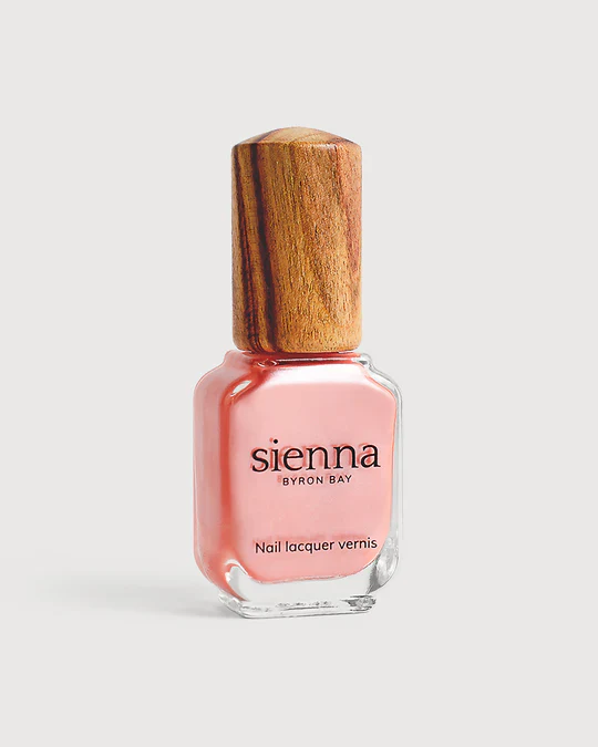 Sienna Byron Bay Nail Polish 10mL, Charm {Warm Pink Satin}