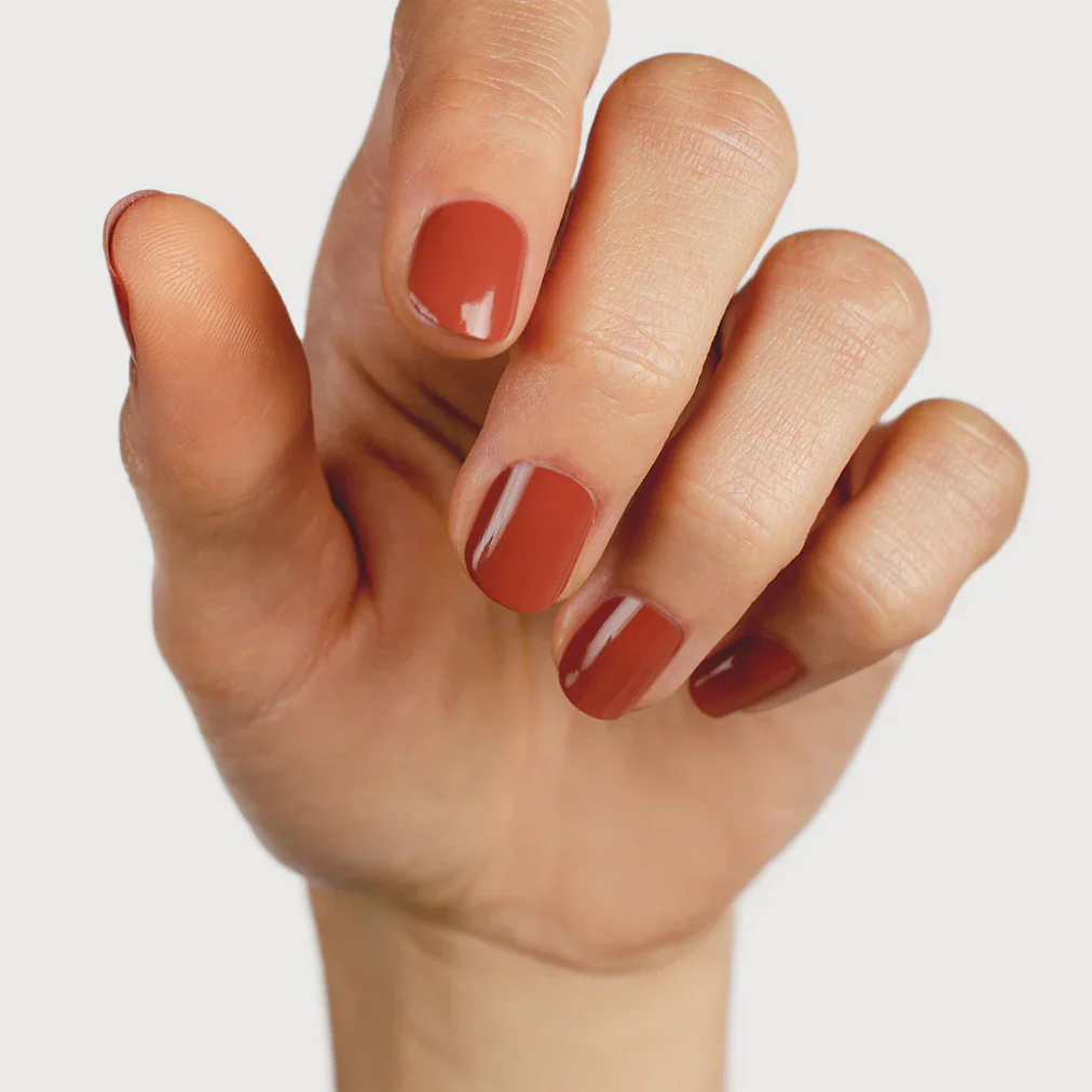 Sienna Byron Bay Nail Polish 10ml, Courage {Dusty Terracotta} - Image 2