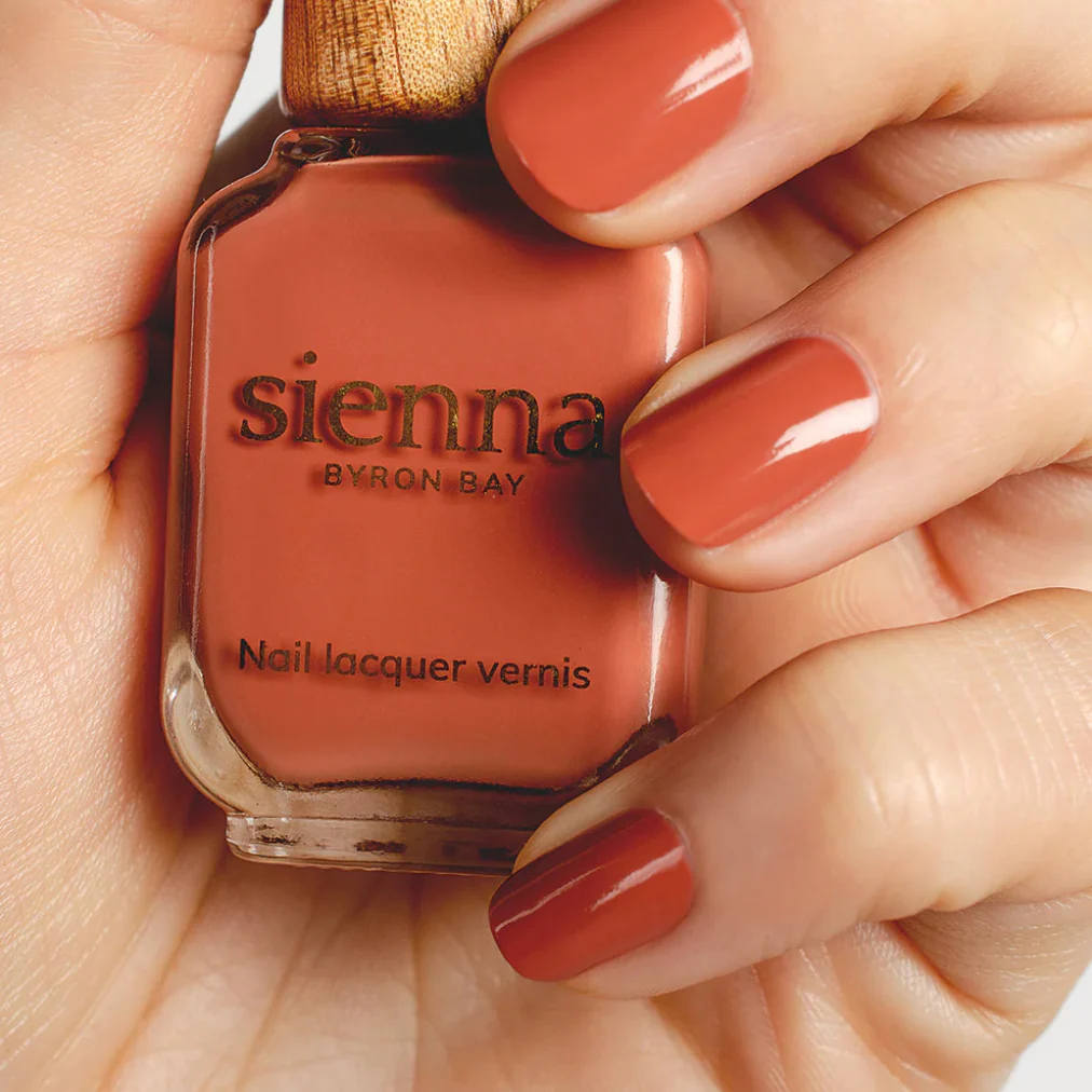 Sienna Byron Bay Nail Polish 10ml, Courage {Dusty Terracotta} - Image 3