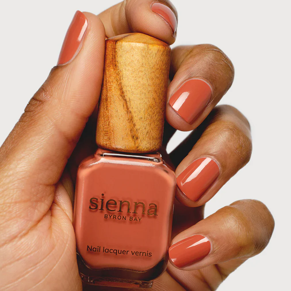 Sienna Byron Bay Nail Polish 10ml, Courage {Dusty Terracotta} - Image 4