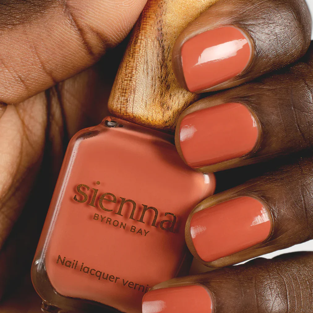 Sienna Byron Bay Nail Polish 10ml, Courage {Dusty Terracotta} - Image 6