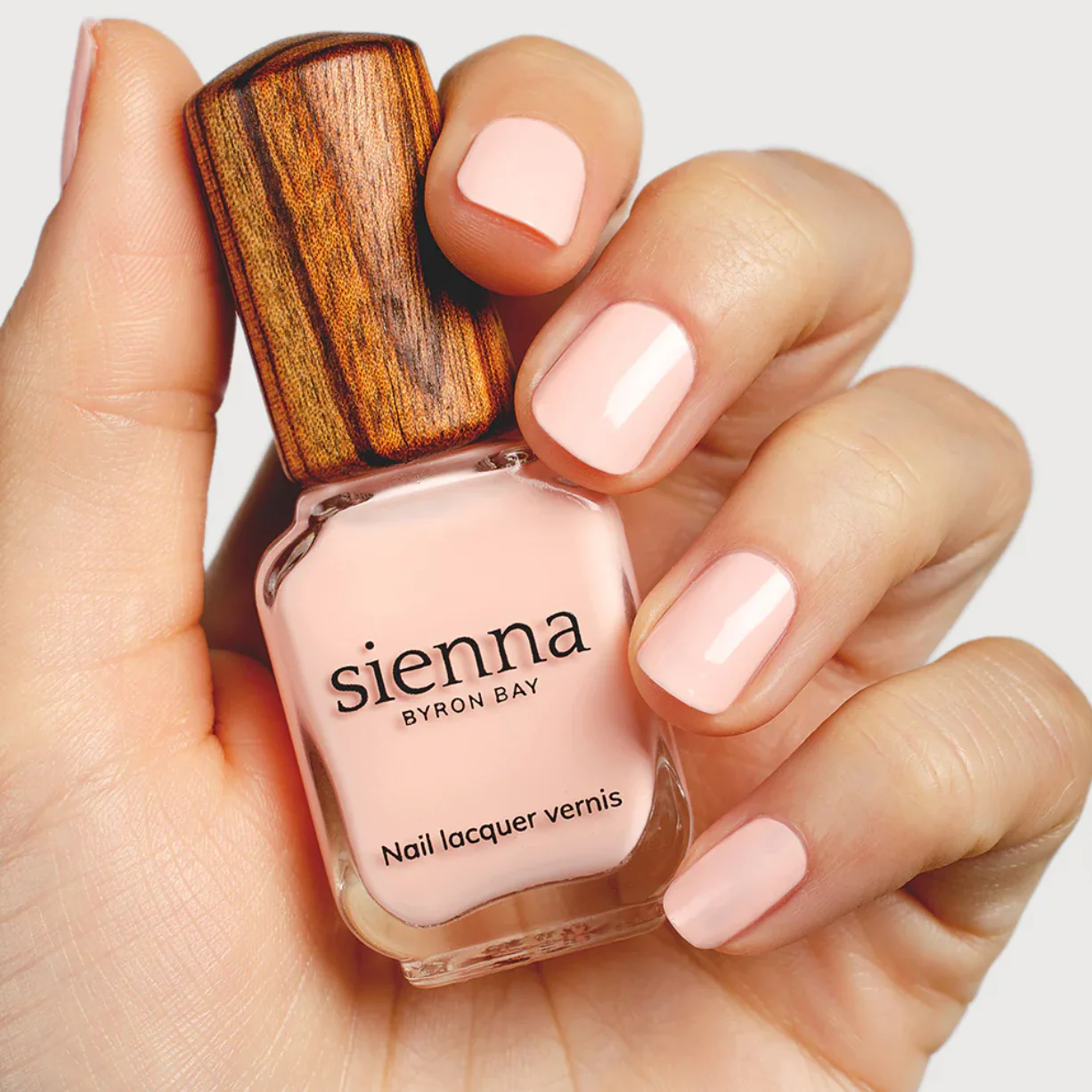 Sienna Byron Bay Nail Polish 10ml, Fleur {Blushing Bride Pink} - Image 3