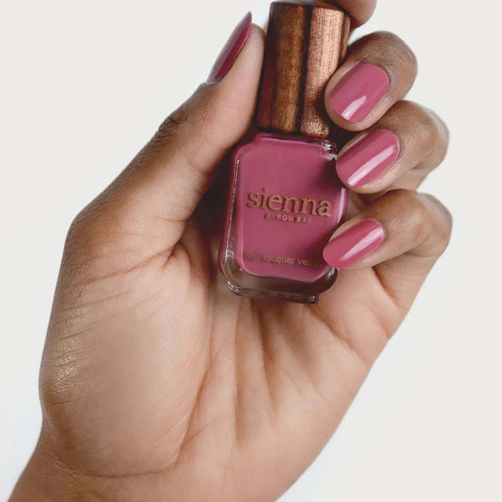 Sienna Byron Bay Nail Polish 10ml, Heartspace {Raspberry Sorbet} - Image 2