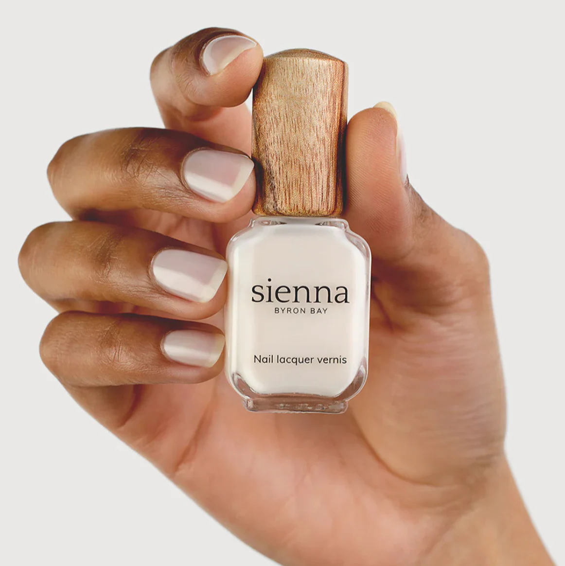 Sienna Byron Bay Nail Polish 10ml, Hope {Milky Sheer White} - Image 3