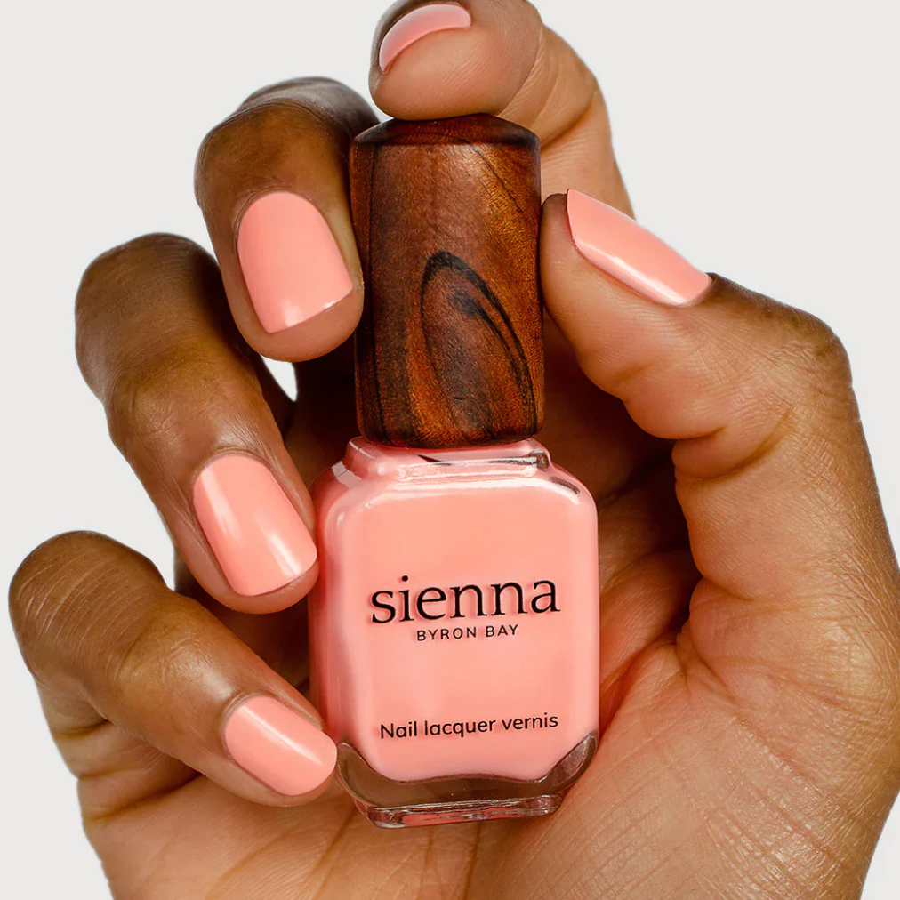 Sienna Byron Bay Nail Polish 10ml, Joy {Vibrant Peach} - Image 4
