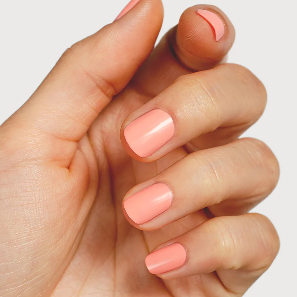 Sienna Byron Bay Nail Polish 10ml, Joy {Vibrant Peach} - Image 7